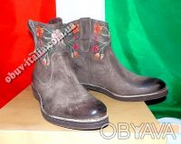 Фирменные женские кожаные ботинки известной итальянской фирмы ALKIMIA   оригинал. . фото 5