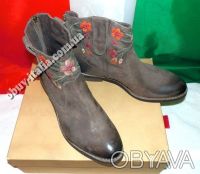 Фирменные женские кожаные ботинки известной итальянской фирмы ALKIMIA   оригинал. . фото 6