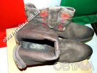 Фирменные женские кожаные ботинки известной итальянской фирмы ALKIMIA   оригинал. . фото 8