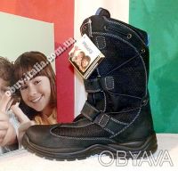 Ботинки детские зимние, кожаные фирмы "Primigi" Gore-Tex оригинал производство И. . фото 6