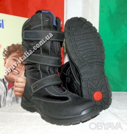 Ботинки детские зимние, кожаные фирмы "Primigi" Gore-Tex оригинал производство И. . фото 1