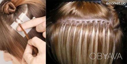 В нашем салоне волос «Стиль-М» проводится  обучение наращиванию волос различными. . фото 1