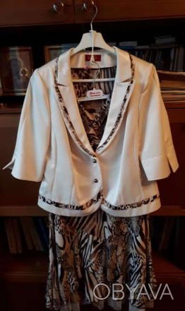 Продам женское платье-костюм
Костюм, размер 50, производитель Польша. Костюм-тр. . фото 1