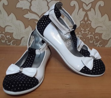 Нарядные туфельки для девочки известной турецкой фирмы Gezer. Ортопедическая сте. . фото 2