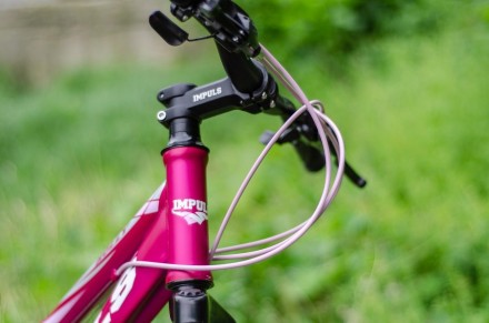 Велосипед детский спортивный Impuls Holly 24"

цвет малиновый
Диаметр колес 2. . фото 3