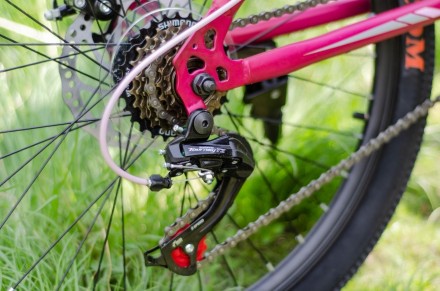 Велосипед детский спортивный Impuls Holly 24"

цвет малиновый
Диаметр колес 2. . фото 4