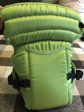 Рюкзак, цвет зелёный, от 3-х месяц и до 13кг,практически новый,так как ребенок н. . фото 2