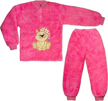 Детские трикотажные пижамы оптом и в розницу
Пижама "Котик" с вышивкой
 
Разм. . фото 3