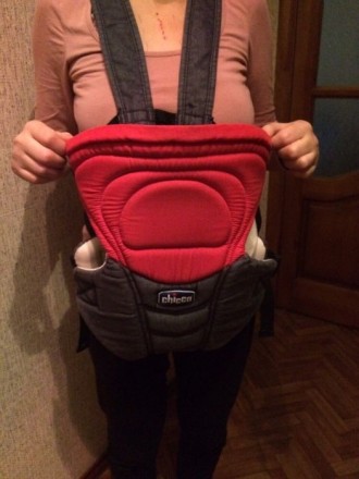Кенгуру фірми Chicco, можливість носити дитину як обличчям до себе так і спиною . . фото 2
