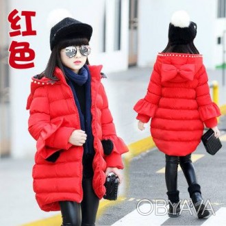 Модняча курточка для дівчинки на ріст 150 см. . фото 1