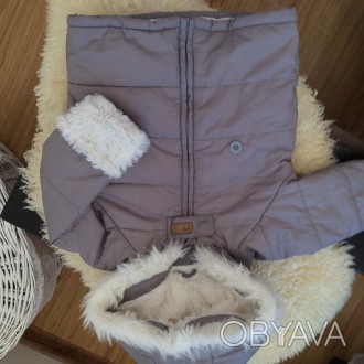 Стильна курточка і мішок на ношки , дуже зручна , можна на теплу зиму чи весну і. . фото 1