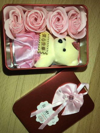 Мишка с розами из мыла
Станет отличным подарком твоей второй половинке :)
В ко. . фото 12