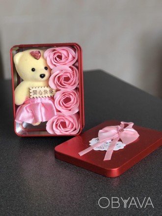 Мишка с розами из мыла
Станет отличным подарком твоей второй половинке :)
В ко. . фото 1