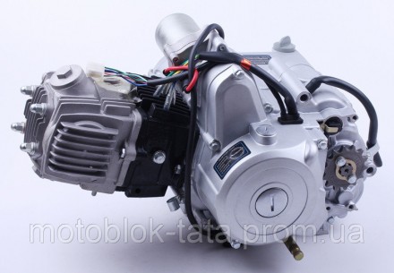 Двигатель Дельта/Альфа/Актив (110CC) - механика. Комплект: (крышка ведушей звезд. . фото 3