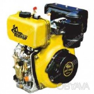 Двигатель Кентавр ДВС-200БШЛ (шлицы, 6,5 л.с., бензин, фильтр с масляной ванной). . фото 1