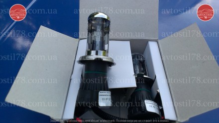 Лампы би-ксенон Fantom H4-HL 6000K. . фото 4