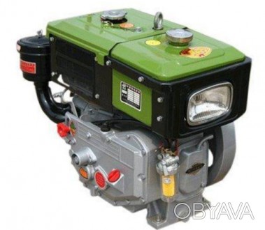 
Двигатель Витязь R180NL (дизель, водяное охлаждение, 8 л.с.)
Двигатель: дизельн. . фото 1