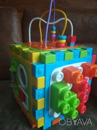 Продаю розвиваючий куб. Дуже цікава іграшка для діток від 9 місяців. Можна склад. . фото 1