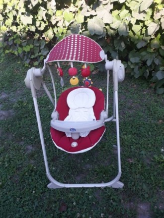 Кресло-качалка Polly Swing идеально подойдет для отдыха и игр ребенка как дома, . . фото 4