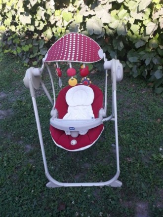 Кресло-качалка Polly Swing идеально подойдет для отдыха и игр ребенка как дома, . . фото 3