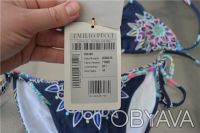 Emilio Pucci Printed Triangle Top String Bikini 2pc Swimsuit Sz 44

RETAIL$180. . фото 8