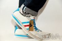 Кроссовки "adidas porsche" , белые с синими и красными полосками, Цена 320 грн.
. . фото 4
