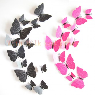 Декоративные наклейки "Бабочки"отлично дополнят и украсят даже самый изощренный . . фото 3