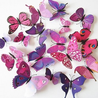 Декоративные наклейки "Бабочки"отлично дополнят и украсят даже самый изощренный . . фото 4