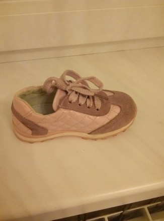 дитячі кросівки Шалунішка,розмір 23,колір світло рожeвий.устілка ортопeдична,мат. . фото 5