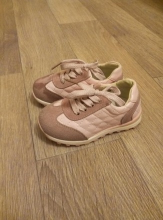 дитячі кросівки Шалунішка,розмір 23,колір світло рожeвий.устілка ортопeдична,мат. . фото 2