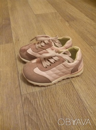 дитячі кросівки Шалунішка,розмір 23,колір світло рожeвий.устілка ортопeдична,мат. . фото 1
