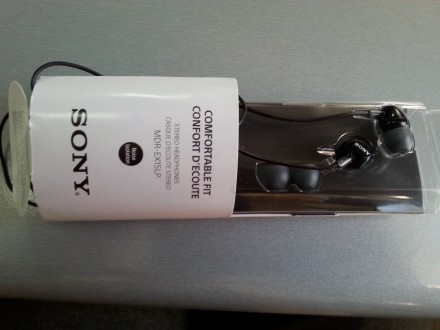 Навушники Sony MDR-EX15LP робочі ,штекер не пошкоджений, захисні мембрани чисті,. . фото 2