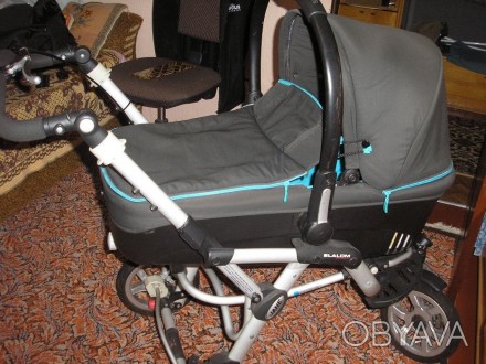 Продам отличную коляску трансформер б/у. Коляска предназначена для детей от рожд. . фото 1