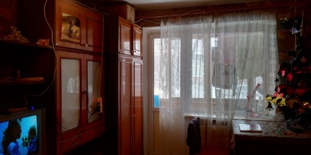 Продам 1-ком квартиру на Кирова,на среднем этаже, не угловая, тёплая, балкон зас. Кіровський. фото 5