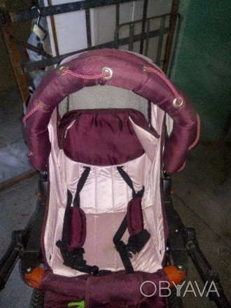 Очень удобная коляска для покупок и прогулок с малышом.Имеется пенал для перенос. . фото 1