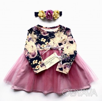Платья и сарафаны для девочек. Шикарное платье для малышки от украинского дизайн. . фото 1