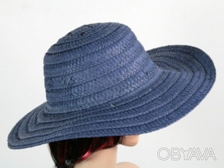 Женская соломенная шляпа Тисаж 42 см., синяя (113134)
Женские соломенные шляпы –. . фото 1