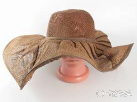 Соломенная шляпа Лен 57 см., коричневая (113115)
Женские соломенные шляпы – самы. . фото 1