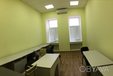 Сдам офис  ул. Пушкинская, м.Бекетова
Площадь - 194 м2. 5 кабинетов, с/у,  зона. . фото 1