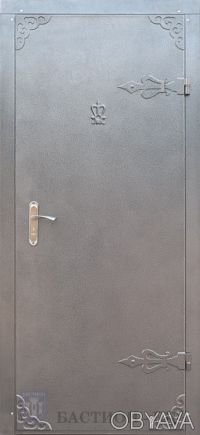 Двери Серии Офис Эконом 860Х2050 с наружной стороны метал в порошковой покраске . . фото 3