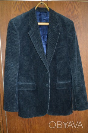 Пиджак 48-50 размер, вельвет, ЧССР (б/у, сост. нового, носился мало, ширина в пл. . фото 1
