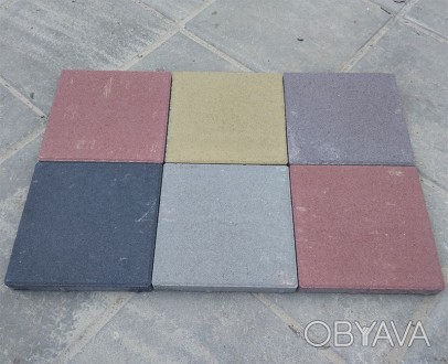 Тротуарная плитка сухопрессованная, вибропрессованная, для тротуарных дорожек, п. . фото 1