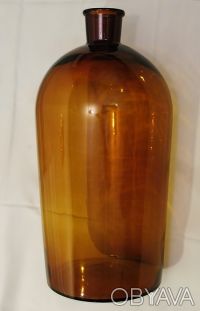 Винтажная бутыль объемом около 18 литров (под горло), без сколов и трещин, в отл. . фото 2