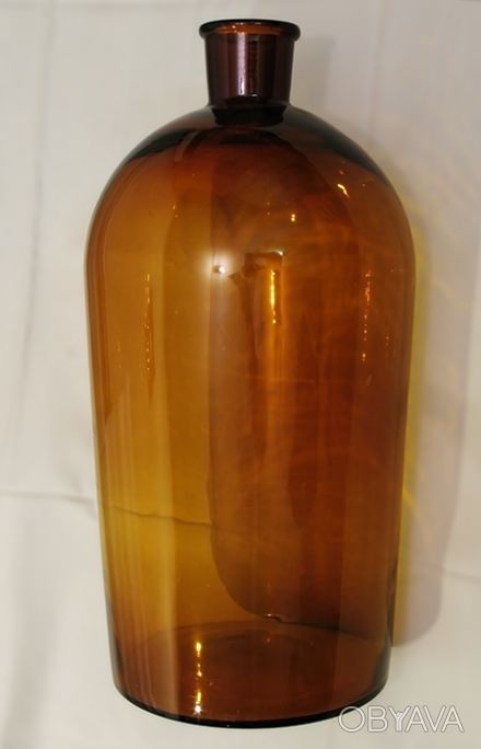 Винтажная бутыль объемом около 18 литров (под горло), без сколов и трещин, в отл. . фото 1