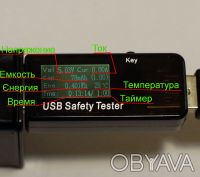 USB тестер измеритель емкости, энергии, амперметр, вольтметр, ваттметр. 
подход. . фото 3