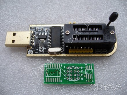 USB программатор
Поддержка 24 EEPROM и 25 SPI flash 8 pin/16 pin чипы
На микро. . фото 1