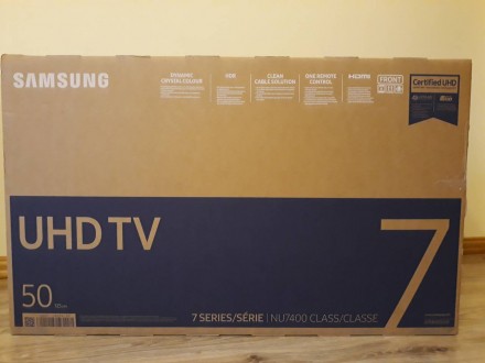 Описание
Samsung UE50NU7402 – недорогой среднегабаритный 4К-телевизор с продума. . фото 2