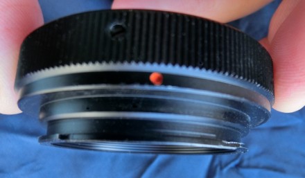 Оригинальное (Japan) переходное металлическое кольцо для установки объектива с р. . фото 3