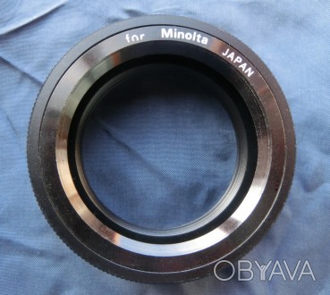 Оригинальное (Japan) переходное металлическое кольцо для установки объектива с р. . фото 1