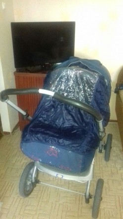 Продам детскую коляску-трансформер фирмы Adamex (Польша). В комплекте: люлька-пе. . фото 6